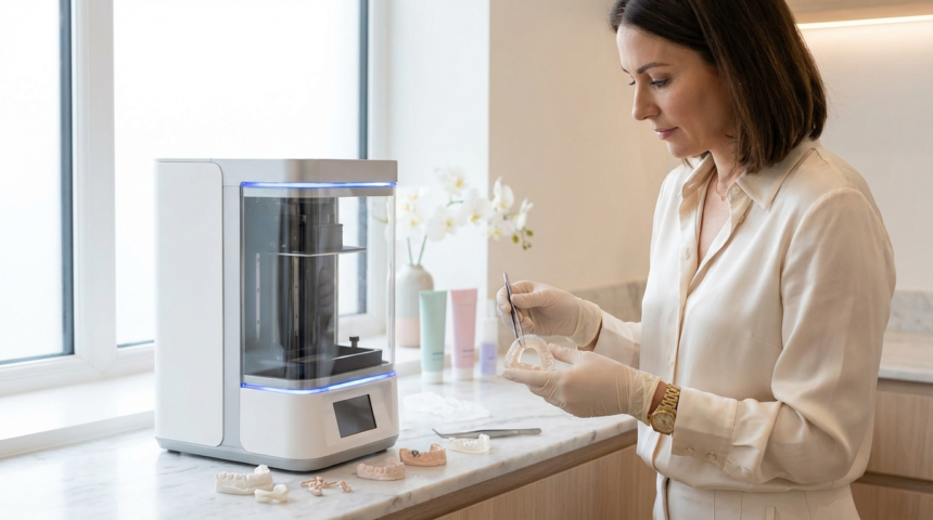 imprimante 3d dentaire capdentaire